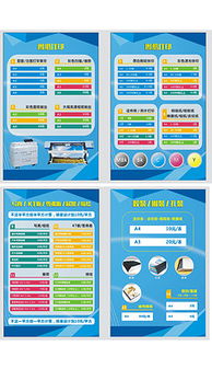 图文价目表设计与制作 从模板下载到专业素材应用全指南